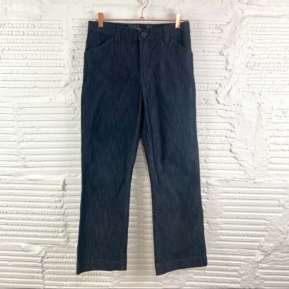 Lee Dark Wash Trouser Jean Size 4 Short Petite